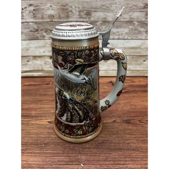 1990 Ducks Unlimited Pintail Beer Stein 4TH Edition The WATERFOWL‎ Series 09744 - Picture 2 of 10